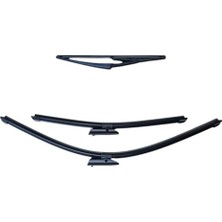 Defne Store Ön Cam Arka Cam Silecek Seti Renault Clio 3 Grandtour ile Uyumlu 2007-2012