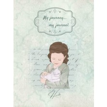 Defne Store My Journey... My Journal, A5 Noktalı Günlük ve Yaşam Kaydı Defteri