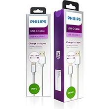 Defne Store USB - Usb-C Deri Şarj Kablosu, Siyah, 1,2 Metre, DLC2528M