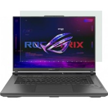 Defne Store Rog Strix G16 G614JI-N3127W 16 Inç Uyumlu Ekran Koruyucu, 9h Temperli Nano Cam, Çizilmeye ve Darbeye Dayanıklı, Hd Şeffaf