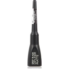 Defne Store Silky Touch Deep Black Matte Dipliner Su Geçirmez Göz Kalemi