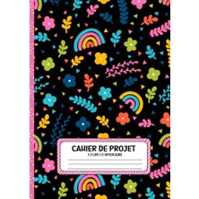 Defne Store Proje Defteri 1/2 Çizgili 1/2 Noktalı: Format A4/100 Pages