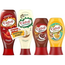 Defne Store Ketçap Mayonez Seti 1150G + Bbq Sos 290G + Köri Sos 260G