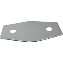 Defne Store D504-26 Iki Delikli Yenileme Plakası, Cilalı Krom, 33 cm