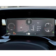 Defne Store Opel Zafira 10 Inç Dijital Gösterge Için 9h Parlak Nano Koruyucu