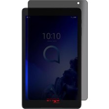 Defne Store Alcatel 3T10 10.1 Inç Gizlilik Ekran Koruyucu, Yandan Görünmeyen 9h Temperli Nano Cam ve Anti-Spy Koruma