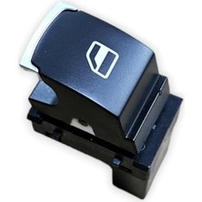 Defne Store Sağ Ön Kapı Cam Açma Düğmesi Kromlu 3C8959855 Vw Passat B7 ile Uyumlu 2011-2014