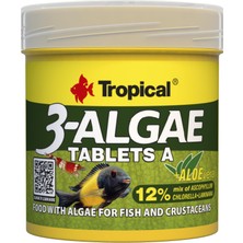 Defne Store 3 Algae Tablets A, 50 Ml, 36 G, 80 Adet