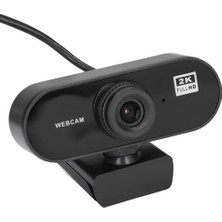 Defne Store 2k Full Hd 812 Web Kamerası, Dahili Mikrofonlu Konferans ve Yayın Kamerası