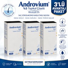 Assos Androvium % 5 Topikal Çözelti 3 Lü Avantaj Paketi