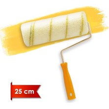 Defne Store Plastik Iç Cephe Boya Rulosu 25 cm Sarı