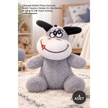 Yenilig 4 Adet Peluş Eşek – Yumuşak Kaliteli Peluş Oyuncak, Komik Tasarım, Hediye ve Oda Dekoru, 24 cm x 12 Cm, Plush Donkey