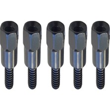 Ayna Somunu Iç 8 mm Sağ / Dış 8 mm Sol Diş Siyah 5 Adet Erpilsan Elektronik