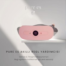 Defne Store Akıllı Isıtıcılı Masaj Kemeri Pembe
