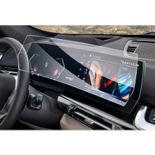 Defne Store Bmw Ix1 ile Uyumlu Mat Şeffaf Tam Kaplama Tek Parça Ekran Koruyucu
