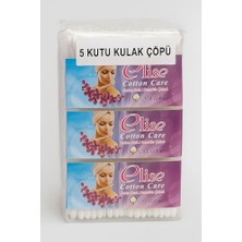Defne Store 5 Kutu Pamuklu Kulak Temizleme Çubuğu