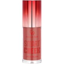 Defne Store Smart Cheek Liquid Blusher No: 109 Işıltılı Gül Kurusu, Cam Cilt Görünümü Veren Likit Allık