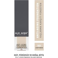 Defne Store 501 Light Beige SPF15 Vitamin Içeren Nemlendirici Fondöten