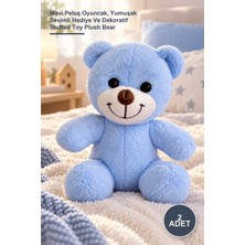 Yenilig 2 Adet Peluş Ayı – Mavi Peluş Oyuncak, Yumuşak Sevimli Hediye ve Dekoratif Stuffed Toy Plush Bear