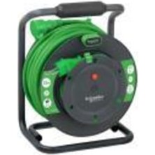 Defne Store Geniş Kablo Makarası, IP44, HO5VVF 3g1.5 25MT Kablolu, Topraklı IMT33151