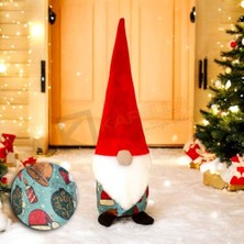 Defne Store Noel Baba Şapkası ve Çan Desenli Yılbaşı Biblosu