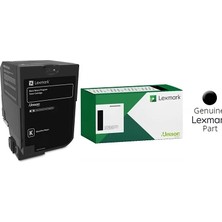 Lexmark CS730 CX730 22.000 Sayfa Siyah Toner 71C8HK0