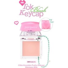 Defne Store Ciltte Kremden Pudra Dokuya Dönüşen Allık Tok Blush Keycap (04 Ready To)