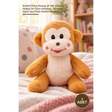 Yenilig 1 Adet Peluş Oyuncak Maymun – Kaliteli Peluş Kumaş 25 Cm, Sevimli Hediye ve Oyun Arkadaşı, Sevgililer Günü Için Plush Stuffed Monkey