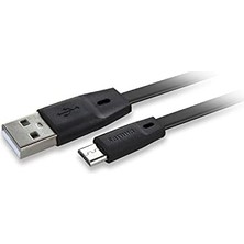 Defne Store DLC2519CB/97 USB - Micro USB 1.8m Siyah Şarj Kablosu