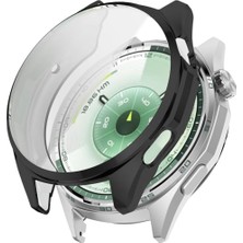 Defne Store Huawei Watch Gt6 46 mm Siyah Tpu Soft-Case; Dokunmatik Uyumlu, 360° Ekran Koruyuculu Kasa
