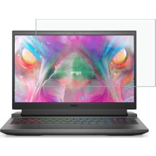 Defne Store Dell G15 Gaming 15.6 Inç ile Uyumlu Ekran Koruyucu Notebook; 9h Temperli Kırılmaz Esnek Nano Cam, Çizilmeye ve Darbeye Dayanıklı Laptop Koruma, Hd Şeffaf 16:9
