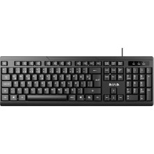 Defne Store AK205 105 Tuşlu Kablolu Türkçe Q Klavye
