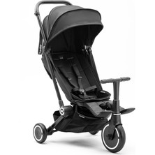 Bg Traveler Hepsi Bir Arada Aktif Kabin Boy Bebek Arabası ve Bisiklet (6 Ay – 4 Yaş) - Onyx Black