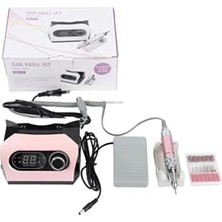 Defne Store ZS-717 Elektrikli Tırnak Törpüsü Makinesi, 65W, 35000 Rpm, Beyaz Pembe