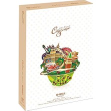 Defne Store 3D 64 Parça Puzzle Las Vegas Şehir Kompozisyonu