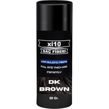 Defne Store 50 G. Saç Tozu Hair Fiber Topik, Koyu Kahve (Dark Brown)