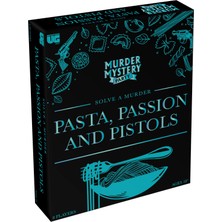 Bg University Games Murder Mystery Party Game-Pasta, Passion & Pistols