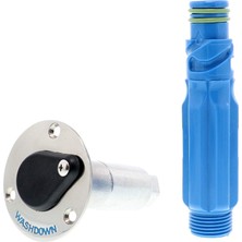Bg 31911-0000 Deniz Gömme Montajlı Paslanmaz Çelik Su Hortumu Güverte Bağlantısı Hortum Bağlantılı (1/2 "npt Dişi Giriş)