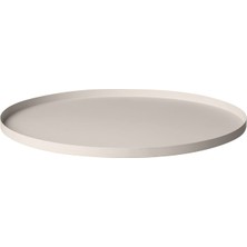 Bg Servis Tepsisi | Peasy | Paslanmaz Çelik/moonbeam | S | Ø30CM Yuvarlak Kenarlı