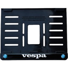 Defne Store Sevgent Vespa Wespa ile Uyumlu Uyumlu Plastik (15X24 Cm) Kırılmaz Plakalık