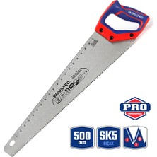 Bg WP215007 El Testeresi, 500MM, Sk5, 7 Tpı, Ağır Hizmet Tipi, Çapraz Diş Tasarımı, Isıl Işlem Görmüş