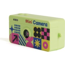 Bg Joyplus Mini Anahtarlık Dijital Fotoğraf Makinesi Retro Filtreli Mini Video Kamera M9 (Yeşil)