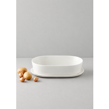 Be Original Pera 28 cm Oval Kapaklı Fırın ve Saklama Kabı