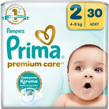 Bg Bebek Bezi Premium Care 2 Numara 30 Adet
