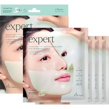 Defne Store Expert Green Cera Collagen Hydrogel Mask (Set Of 4) - Seramid ve Kolajen Onarıcı Hidrojel Maske