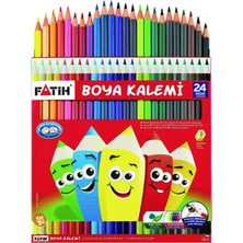 Bg FA33225KB24RTB Tam Boy Renkli Kalemler, 24 Renk