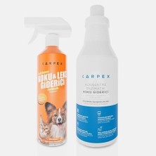 Defne Store 1 L ve 500 ml Evcil Hayvan Koku ve Leke Giderici Enzimatik Sprey Seti