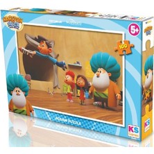 Bg 100 Parça Trt Nasreddin Hoca Kız ve Erkek Çocuk Puzzle 5 Yaş Üzeri 2,5 mm Karton - NAS714