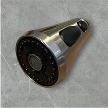 Defne Store Yapı Inox Spiralli Batarya Yedek Başlık Bütün Spiralli Bataryalara Uygun Mat Krom Inox Renk
