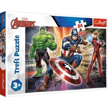 Bg Puzzles - "24 Maxi" - Yenilmezler Dünyasında/disney Marvel Yenilmezler